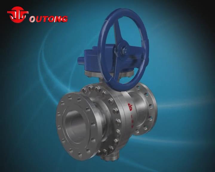 Wear-resistant Metal Seal Ball Valve